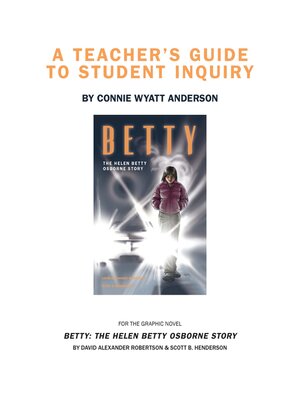 cover image of A Teacher's Guide to Student Inquiry
